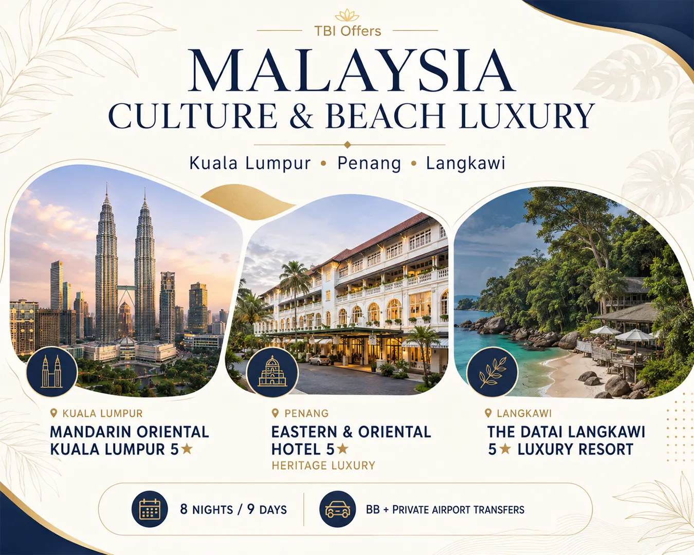 Malaysia Culture & Beach Luxury