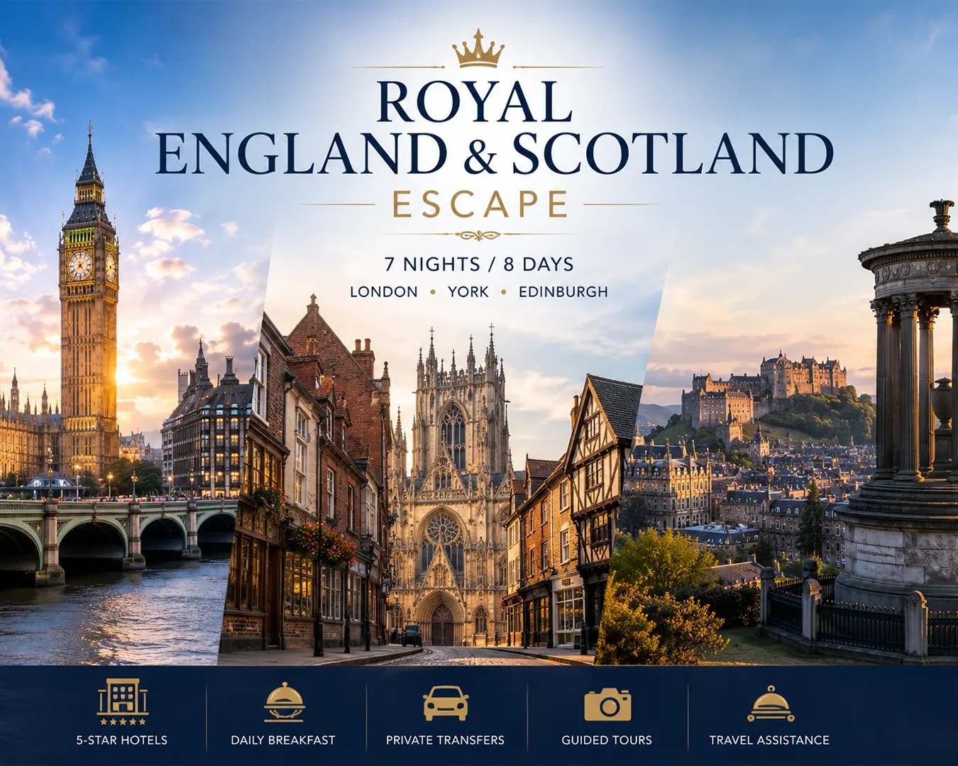 Royal England & Scotland Escape